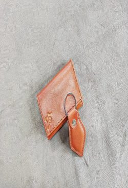 جاکارتی آکاردئونی و جاکلیدی چرم طبیعی گاوی